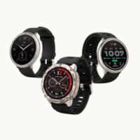 Modern smart watch with fitness and health tracking features